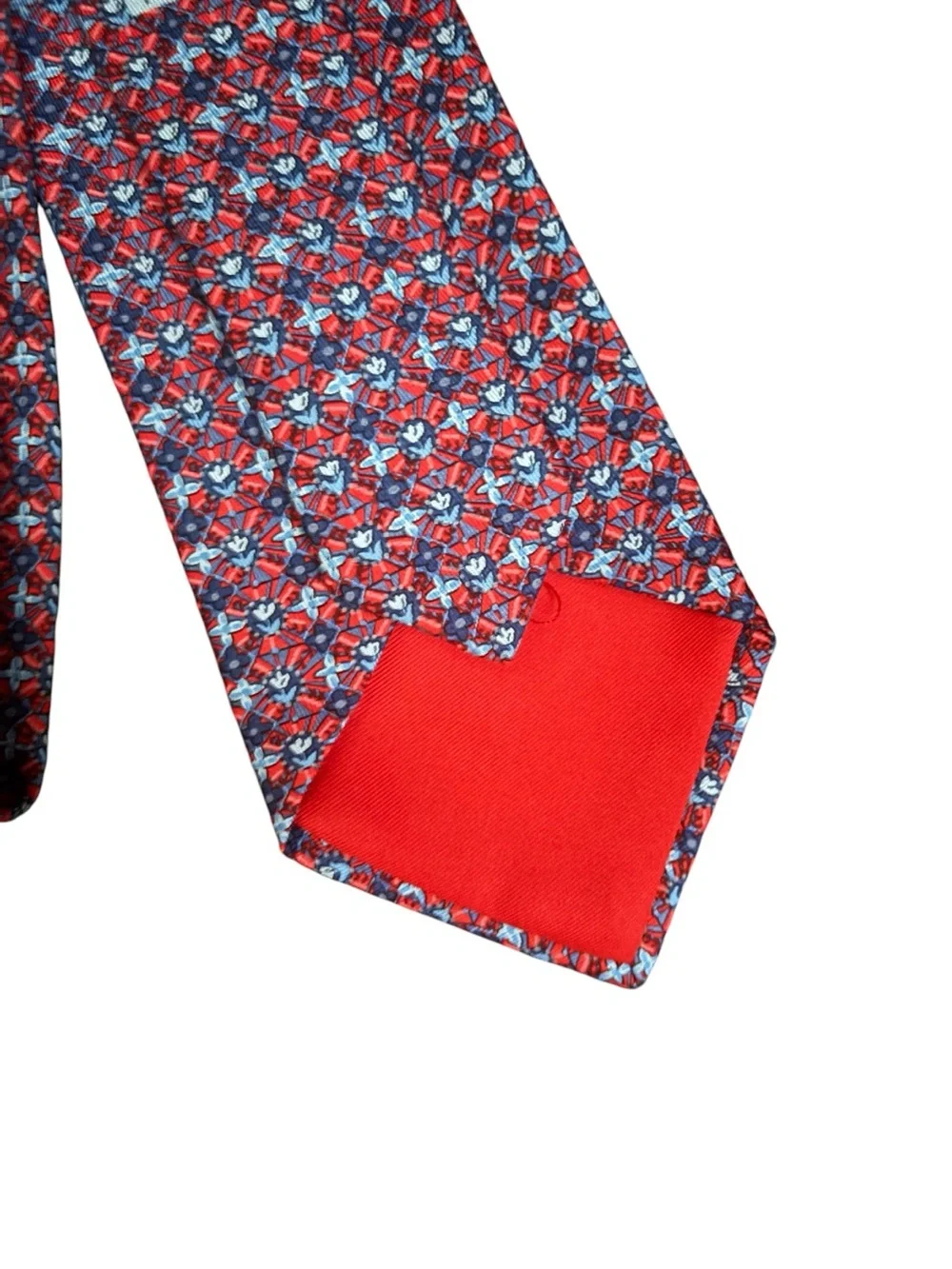 HERMÈS silk tie
